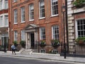 London building facades near Mayfair