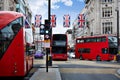 London bus Oxford Street W1 Westminster