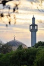 London Central Mosque (Regents Park Mosque) Royalty Free Stock Photo