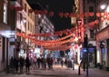 London Chinatown by night London UK