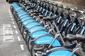 London city bikes Royalty Free Stock Photo