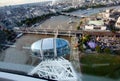 London city from birds view