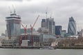 London City Construction Royalty Free Stock Photo