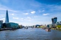 London city / England: City skyline near Tower Bridge