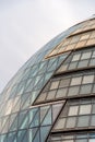 London City Hall office building. Glass facade Royalty Free Stock Photo