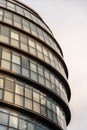 London City Hall office building. Glass facade Royalty Free Stock Photo