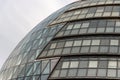 London City Hall office building. Glass facade Royalty Free Stock Photo