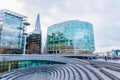 London City Hall, The Shard Quarter, modern architecture Royalty Free Stock Photo