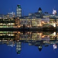 London city skyline Royalty Free Stock Photo