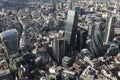 London city skyline view from above Royalty Free Stock Photo