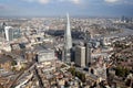 London city skyline view from above Royalty Free Stock Photo