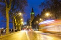 London cityscape at Big Ben, night scene photo Royalty Free Stock Photo