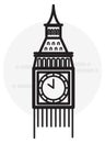 London Clock Tower - Icon