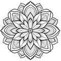 Free Coloring Pages: Flower Mandalas For Adults