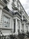 London cosy houses on Notting hill