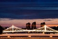 London at dawn from Chelsea bridge