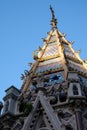 LONDON - DEC 9 : Buxton Memorial Fountain in Victoria Tower Gardens London on Dec 9, 2015