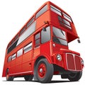 London double decker bus Royalty Free Stock Photo