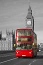 London - double-decker bus Royalty Free Stock Photo