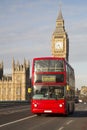 London - double-decker bus Royalty Free Stock Photo