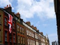 London: East End Georgian terrace houses Royalty Free Stock Photo