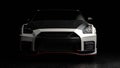 London, England - April 8, 2022. Nissan GTR R35. 3d rendering