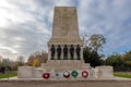 London, England December 2022. The Guards Division War Memorial, is an outdoor war memorial