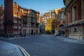 London, England Ã¢â¬â December 2022. idyllic red brick Victorian buildings to the streets around the Royal College of Music