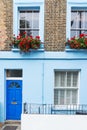 London, England, Europe - typical British house in Camden town