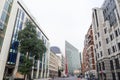 London, England, Europe - view of a street in the city center near Victoria Station