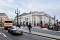 London Oxford Street W1 Westminster in UK England.