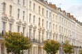 London, england: Georgian terraced town houses Royalty Free Stock Photo