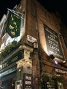 The Lyric Pub, Soho, London. Typical Victorian London Pub. London, England, January 2020.