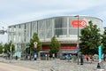 Emirates Air Line cable cars terminal, London, England Royalty Free Stock Photo