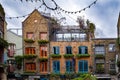 Neal`s Yard in London, England Royalty Free Stock Photo