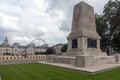 LONDON, ENGLAND - JUNE 17 2016: Guards Division Memorial in St James`s Park, London, Great Britain