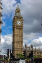 LONDON, ENGLAND - JUNE 16 2016: Houses of Parliament with Big Ben, Westminster Palace, England, Great Britain Royalty Free Stock Photo