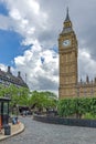 LONDON, ENGLAND - JUNE 15 2016: Houses of Parliament with Big Ben, Westminster Palace, London, England Royalty Free Stock Photo