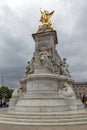 LONDON, ENGLAND - JUNE 17 2016: Queen Victoria Memorial in front of Buckingham Palace, London, United Kingdom Royalty Free Stock Photo