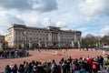 London, England - March 06, 2017: The change of the guards in fr Royalty Free Stock Photo