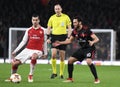 Henrikh Mkhitaryan and Hakan Calhanoglu