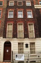 Benjamin Franklin Home in London Royalty Free Stock Photo