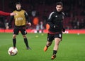 Suso of AC Milan during Warm Up