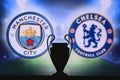 LONDON, ENGLAND, MAY. 8. 2021: Manchester City ENG vs Chelsea FC ENG. UEFA Champions League Final 2021 in Istanbul, turkey,