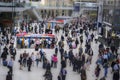 London, England - May 11th, 2015 Waterloo Station