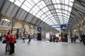 King`s Cross St. Pancras  railway station Royalty Free Stock Photo