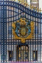 Detail of the Royal Palace gate, London Royalty Free Stock Photo