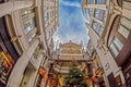 Entrance in the Leadenhall market, London Royalty Free Stock Photo