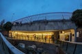 One London Underground station with pictures on the walls