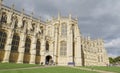 LONDON , ENGLAND- OCTOBER, 4 2017 entrance to st george`s chapel at windsor castle